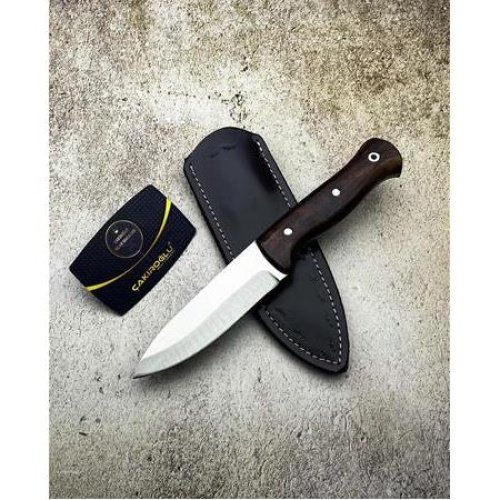 El Yapımı Yerli Üretim Orijinal Model Bushcraft Avcı Av Kamp Bıçağı Kod:ckr503 - Çakıroğlu