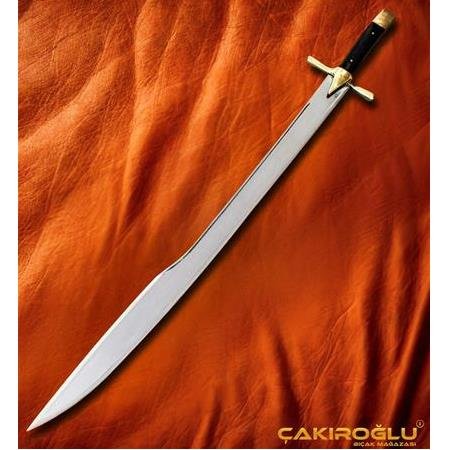 El Yapımı Yerli Üretim Mika (pleksiglas) Kabzeli 90 Cm Fatih Kılıcı Kod:ckr478-05 - Çakıroğlu