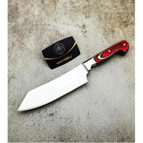 El Yapımı Özel Üretim Ve Özel Seri Kiritsuke Çakıroğlu Profesyonel (chef) Şef Aşçı Bıçağı Kod:ckr555 - Çakıroğlu