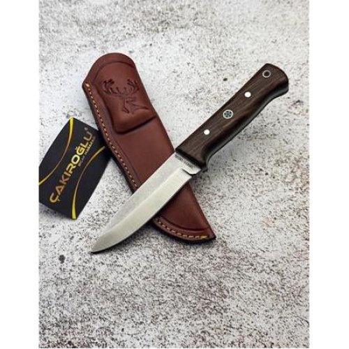 El Yapımı Yerli Özel Üretim N690 Böhler Çelik Bushcraft Model Avcı Av Kamp Bıçağı Kod:ckr584 - Çakıroğlu
