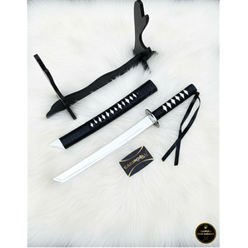El Yapımı El İşçiliği Tamamen Özel Üretim İnce İşçilikli Stand Ve Kınlı 45 Cm Katana Kod:ckr587-05 - Çakıroğlu