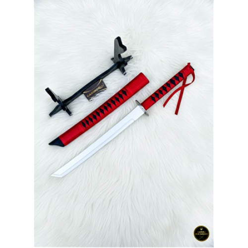 El Yapımı El İşçiliği Tamamen Özel Üretim İnce İşçilikli Stand Ve Kınlı 60 Cm Katana Kod:ckr587-17 - Çakıroğlu