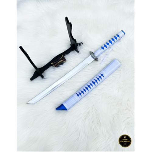 El Yapımı El İşçiliği Tamamen Özel Üretim İnce İşçilikli Stand Ve Kınlı 60 Cm Katana Kod:ckr587-22 - Çakıroğlu